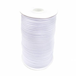 ELASTIC - 1/8^ Flat Elastic, White