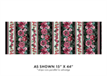 Kanvas Studio - Winterberry Floral - Winterberry Stripe, Black