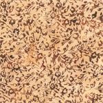 Anthology - Autumn Gray Batiks - Lined Leaves, Sienna