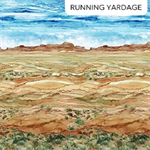 Northcott - The Great Outdoors - Desert Ombre, Rust