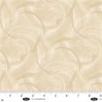 Blank Quilting - 108^ Spin Flannel - Semi Circle Texture, Cream