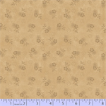 Marcus Fabrics - Primitive Traditions - Flowers, Cream