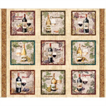 Quilting Treasures - Cork & Barrel - 36^ Picture Patches Panel, Multi