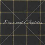Diamond Textiles - Country Homespuns - Large Plaid, Black