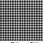 Studio E - The Cool Club Flannel - Gingham, Charcoal