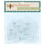 Plastic Templates - Lori Holt - Sew Simple Shapes - ^Honey Bee Garden^ Templates