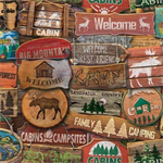 Michael Miller - The Great Outdoors - Welcome to Our Cabin, Multi