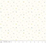 Riley Blake - New Box of Crayons - Confetti, Cloud