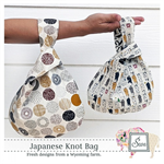 Bag Pattern - Japanese Knot Bag - Fresh Design from a Wyoming Farm
