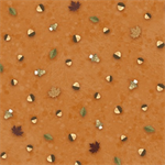 P & B Textiles - Autumn Homestead - Fall Ditzy, Orange