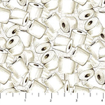 Northcott - Bear Necessities - Toilet Rolls, Cream