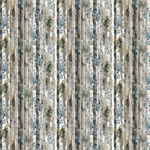 3 Wishes - Blue Autumn - Rustic Birch, Multi