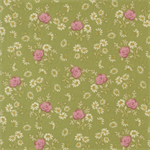 Moda - My Secret Garden - Rose Garden, Grass