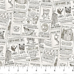 Northcott - Bear Necessities - Bear News, Cream