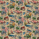Northcott - Historic Route 66 - Route 66 Toss, Cream