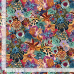 Timeless Treasures - Calico Cat - Boho Packed Floral, Sage