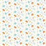 Riley Blake - Happy at Home - Flowers, White