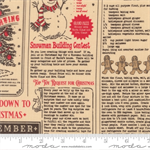 Moda - Holiday Cheer - North Pole News, Natural Midnight