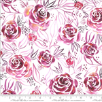 Moda - Moody Bloom - Roses, Magenta