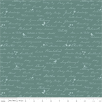 Riley Blake - Ambleside - Town Names, Teal