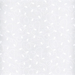 Wilmington Prints - Stocking Stuffers 2 - String Lights, White on White
