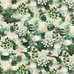 P & B Textiles - Nature Story - Leafy Allover, Multi