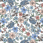 Michael Miller - Petite Garden - Spring Flower, Multi