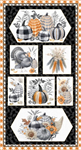 Blank Quilting - Harvest Classics - 24^ Autumn Panel, Black