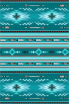 Elizabeth Studio - Native Spirit - Stripe, Turquoise