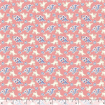 Marcus Fabrics - Aunt Grace Rock My Baby - Bunny, Pink