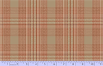 Marcus Fabrics - Cedar Shake Wovens - Yarn-dyed Plaid, Brick