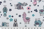 Shannon Fabrics - Cuddle Prints - No Problem Llama, Blush