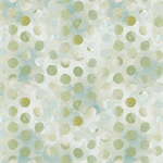 P & B Textiles - Nature Story - Collage Dot, Light Blue/Green