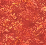 Hoffman California - Bali Batik 2026-2 - Foliages, Paprika