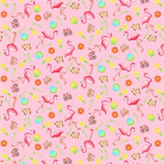 A.E. Nathan - Comfy Flannel Prints - Flamingoes, Pink