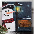 Lighted Canvas - Snowbusiness Winter