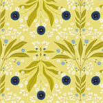 Quilting Treasures - Serenade - Floral Burst, Chartreuse