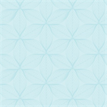 Benartex Traditions - Go With The Flow - Star Leaves, Light Turquoise