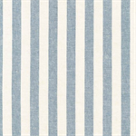 Robert Kaufman - 43^ Essex - Yarn Dyed Classic Wovens, 1/2^ Stripe, Chambray