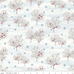 Riley Blake - Covered Bridges in Winter - Trees, Snow