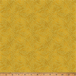 Hoffman California - Blooming Holidays - Scroll, Gold/Gold