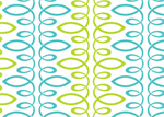 In The Beginning - Bloom Modern II - Loopy, Green/Teal