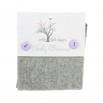 Wooly Charms - Grey - 5^ Squares