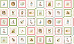 Riley Blake - Double Lush Velvet - Peter Rabbit & Friends - Running Yardage