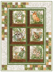 Northcott Pattern - Outlook - Based on Tenderwood collection - 38^ x 51^