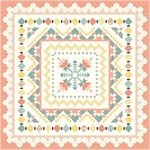 Riley Blake - Digitally Printed Quilt Top - New Beginnings - 75^ x 75^