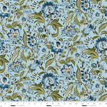 Studio E - Ashdown Forest - Florals, Light Blue