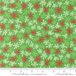 Moda - Snow Time - Tinsel, Hollyleaf