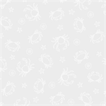 P & B Textiles - Ramblings By The Sea - Crabby Crabs, White on White