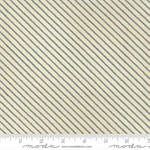 Moda - To The Sea - Bias Stripe, Natural/Dark Blue